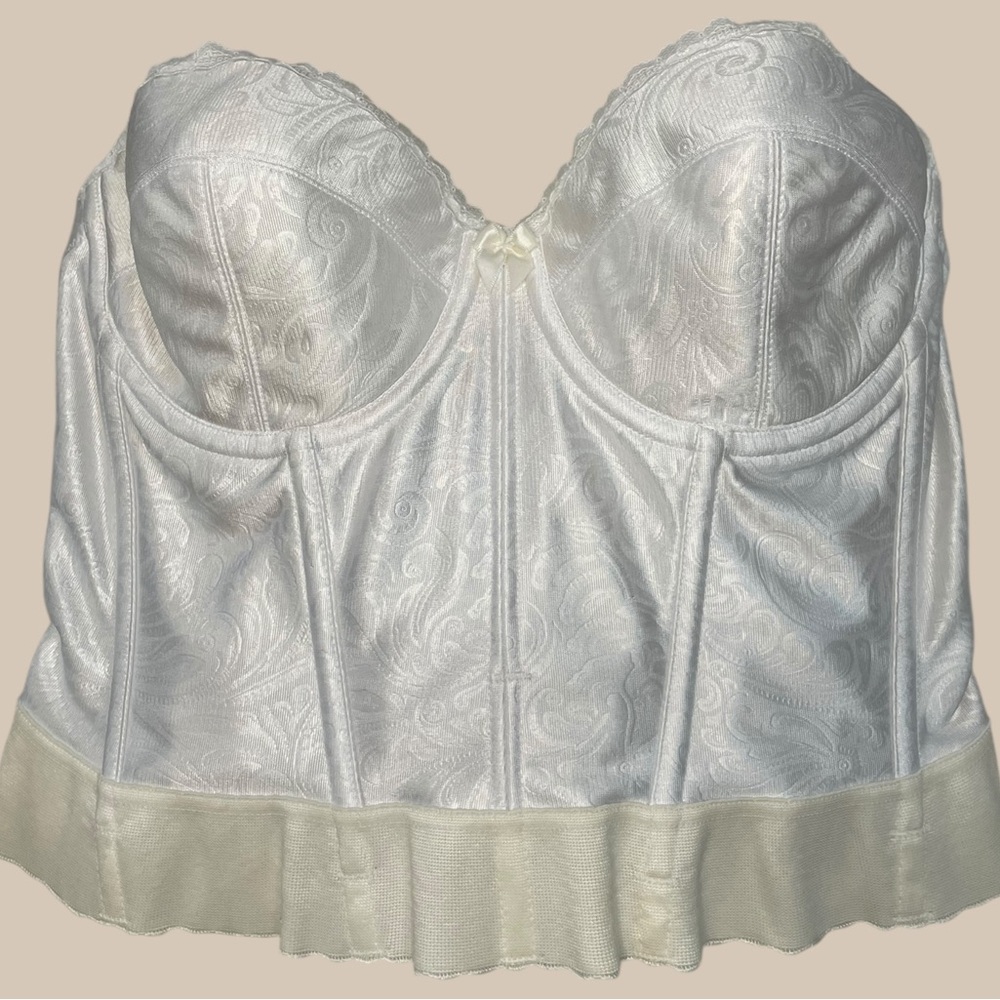 Vintage Bridal Cabernet bustier bra lingerie cottagecore